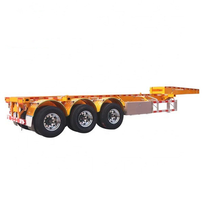 2 assi 3 assi contenitore scheletro 20ft 40 piedi telaio semirimorchio con 500 1 passo