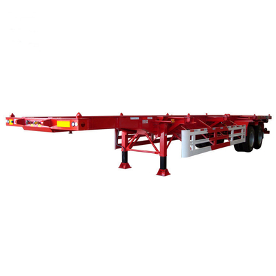 2 assi 3 assi contenitore scheletro 20ft 40 piedi telaio semirimorchio con 500 1 passo