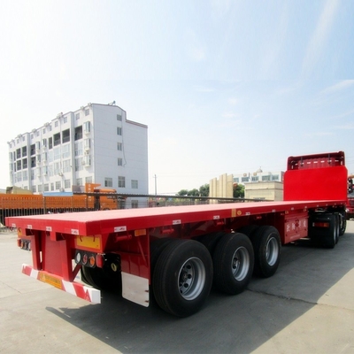 Jost 2.0 o 3.5 Inch King Pin 3 Axles 40FT Container Trailer in India e Africa
