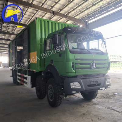 Benz Beiben 8X8 camion da carico per applicazioni pesanti 8500*2500*3400mm Sedile ≤5