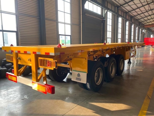 3 assi 20 prime 40l prime Container Flatbed Trailer con serratura per container Omologato ECE