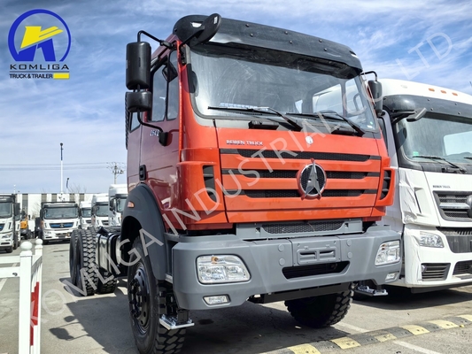 North Beiben Mercedes 2024 6X4 Cargo Truck Chassis con trasmissione manuale al Congo