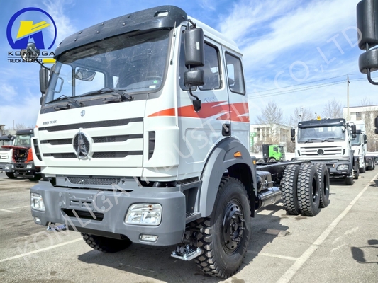 North Beiben Mercedes 2024 6X4 Cargo Truck Chassis con trasmissione manuale al Congo