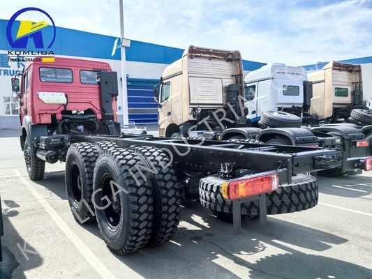 North Beiben Mercedes 2024 6X4 Cargo Truck Chassis con trasmissione manuale al Congo