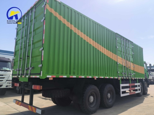 420 HP Beiben 8X4 Cargo Truck 8X8 Benz Van Truck 12 ruote Box Truck richiesta personalizzata
