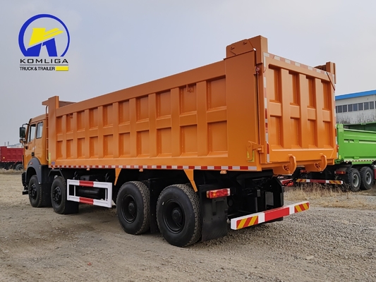 2024 Beiben 6X4 6X6 8X4 10 ruote Camionino di scarico usato 380 CV 420 CV North Benz Tipper Cargo Truck