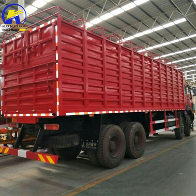 Camion Beiben verso il Congo Nord Benz 8X8 12 ruote Camion merci con 8X4 ruota motrice