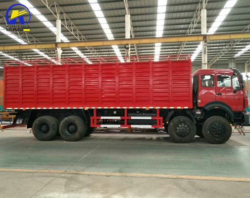 North Benz 8X8 Beiben 8X4 Cargo Truck con personalizzazione e sistema di sterzo Zf8098