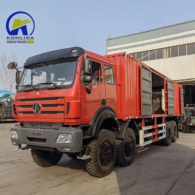 Camion Beiben usato 6X4 8X4 8X8 10 ruote 12 ruote Cargo Triciclo furgone stile Box Cargo Truck