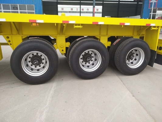 3 assi 40 FT Chassis contenitore semirimorchiato piatto con supporto tecnico di ricambi
