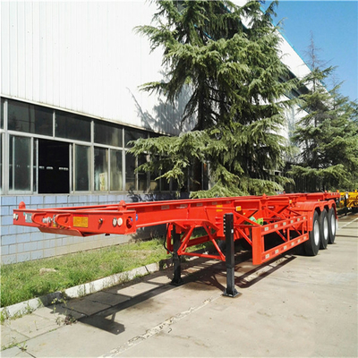 Semicontainer a 40 piedi con asse da 13 t/16 t e dimensioni 13000x2500x3900 mm