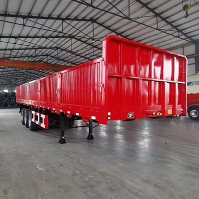 Jost due velocità sportiva gamba 3 asse 40 tonnellate 60 tonnellate Semi rimorchio laterale 13000x2500x3900mm