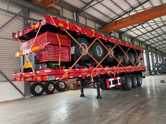 Jost due velocità sportiva gamba 3 asse 40 tonnellate 60 tonnellate Semi rimorchio laterale 13000x2500x3900mm