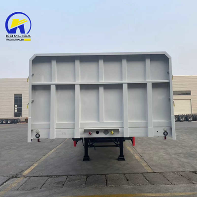 Jost 2.0 o 3.5 Inch King Pin Fuwa 13t Heavy Duty Flatbed Cargo Trailer con 12 pneumatici