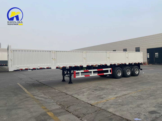 Valvola Wabco 7000-8000mm Base delle ruote 40FT 35-40ton 3 asse carico sfuso Semi-remolchio laterale