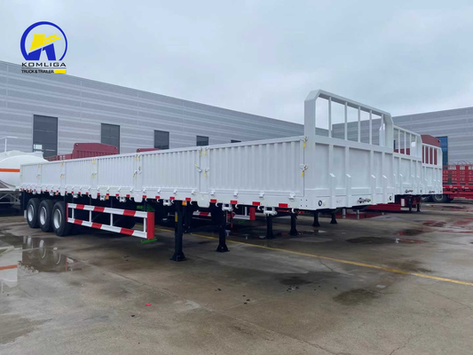 Valvola Wabco 7000-8000mm Base delle ruote 40FT 35-40ton 3 asse carico sfuso Semi-remolchio laterale