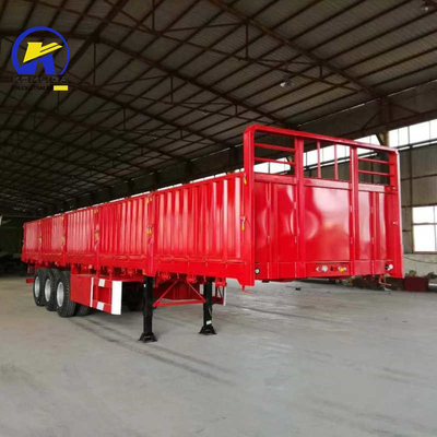 Trailers per carico di recinzioni pesanti 3 assi 13m parete laterale semirimoto per il trasporto