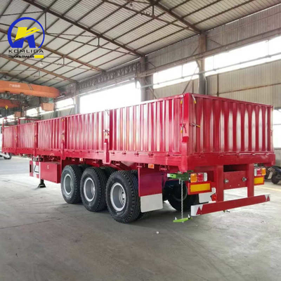 Trailers per carico di recinzioni pesanti 3 assi 13m parete laterale semirimoto per il trasporto
