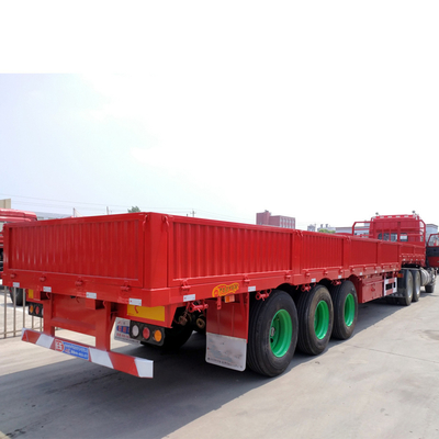 Trailers per carico di recinzioni pesanti 3 assi 13m parete laterale semirimoto per il trasporto