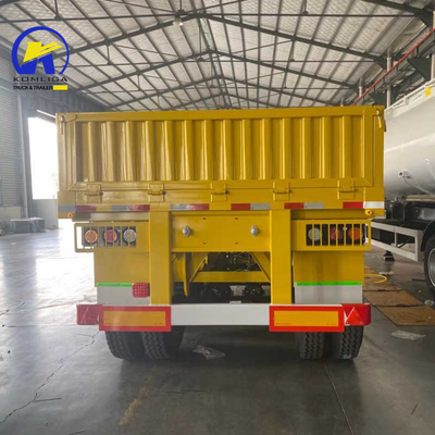 3 assi 60 tonnellate di recinzione di carico Semi-remolchio a parete laterale per il trasporto di carichi pesanti