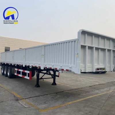 3alxes semirimorchio a pianta piatta per autodumping con capacità di carico compresa tra 30 e 100 t