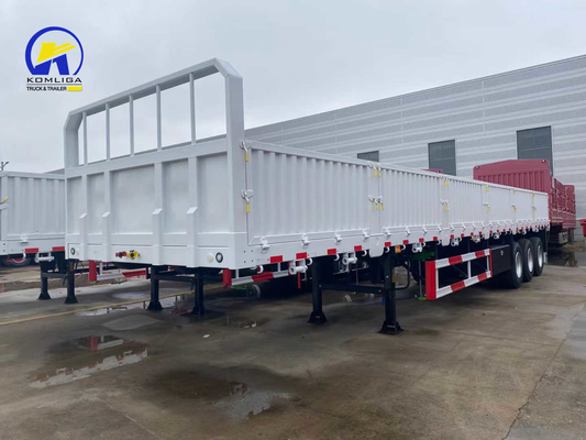 3alxes semirimorchio a pianta piatta per autodumping con capacità di carico compresa tra 30 e 100 t