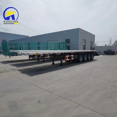 60 tonnellate 4 assi semirimorchio rimorchio container per l'Africa Tare Peso approssimativo 6.2 T