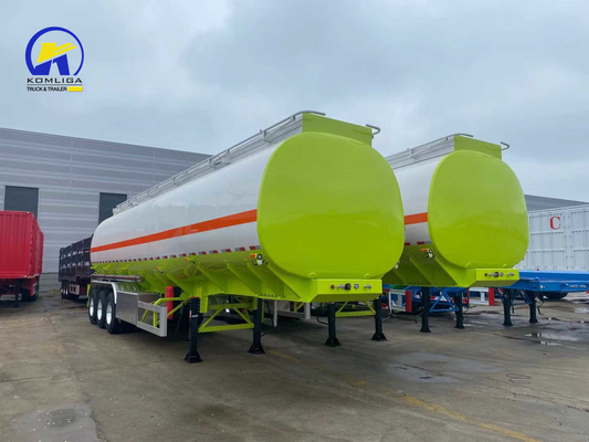 1820mm Treccia 3 asse Carbonio Aluminio Serbatoio di olio 42000L 45000 Litri Fuel Tanker Relè