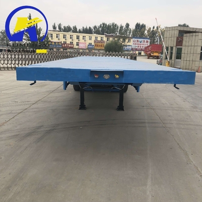 4 assi 40FT 45FT 40 tonnellate Container a pianta piatta semirimorchio con certificazione ECE