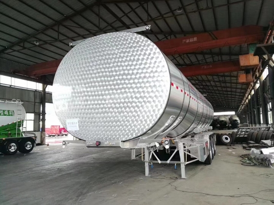 Capacità elevata Triasse 45000 50000 Litri Cisterna di carburante Cisterna di petrolio greggio