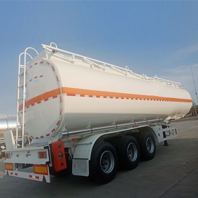 3 assi 60 tonnellate di acciaio carbonio Fuel Tanker rimorchio con maniglia manuale e battistrada 1820 mm