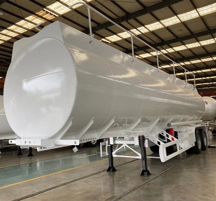 36000-42000 litri Diesel Tank Trailer con una manopola e una chiave di testa a un albero