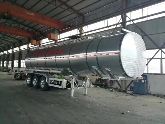 36000-42000 litri Diesel Tank Trailer con una manopola e una chiave di testa a un albero