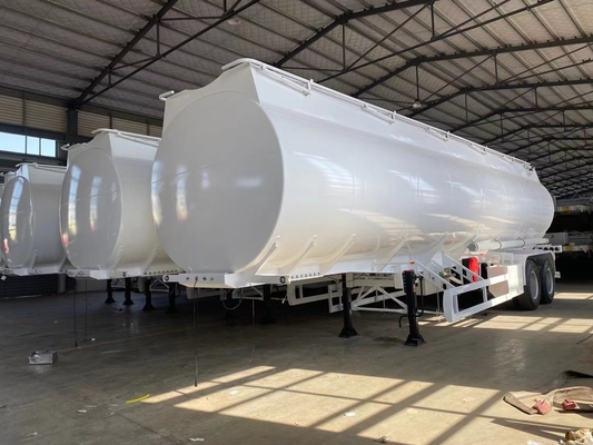 3 assi trasportatore petrolio carburante cisterna di alluminio in acciaio inossidabile rimorchi con copertura del manicomio