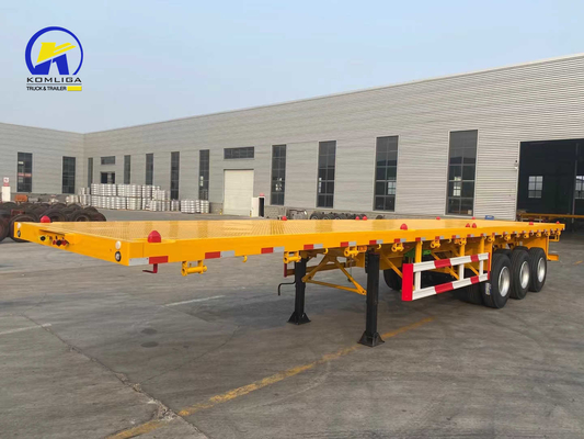 Wabco Valve Semi-Trailer 40 Tonne 60 Tonne Capacità per 3 assi Container Transport Flatbed