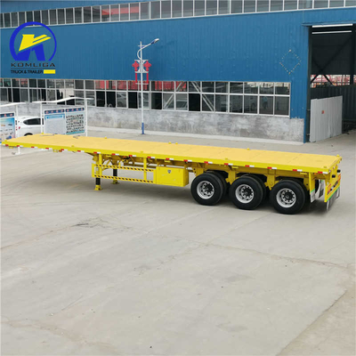 Wabco Valve Semi-Trailer 40 Tonne 60 Tonne Capacità per 3 assi Container Transport Flatbed