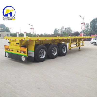 Wabco Valve Semi-Trailer 40 Tonne 60 Tonne Capacità per 3 assi Container Transport Flatbed