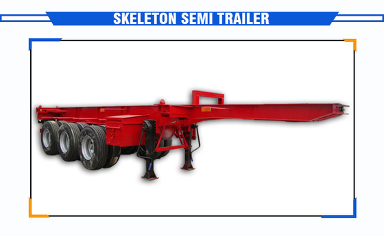 Container Scheletro Trasporto Container Chassis Truck Semi trailer per il trasporto