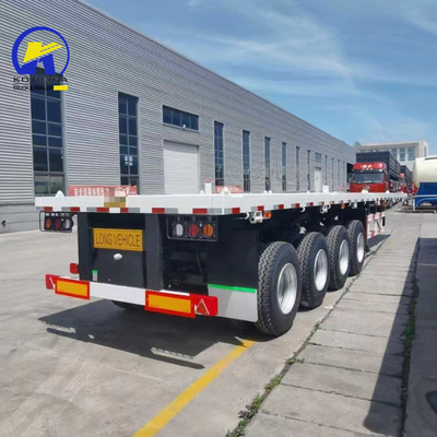 Semi-remolchio a piattapiana/scheletro Container trailer per il trasporto