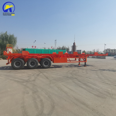Semi-remorchi a tre assi da 13 t/16 t per camion, trattori, contenitori per navi scheletriche