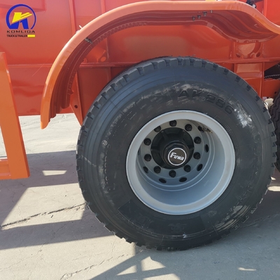 Semi-remorchi a tre assi da 13 t/16 t per camion, trattori, contenitori per navi scheletriche