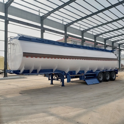 45cbm 42cbm sospensione meccanica petrolio carburante petrolio cisterne rimorchio 11500x2500x3900mm