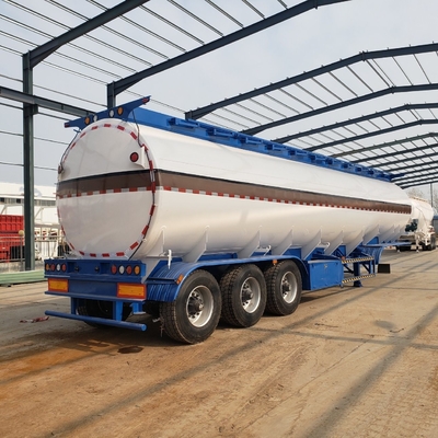 45cbm 42cbm sospensione meccanica petrolio carburante petrolio cisterne rimorchio 11500x2500x3900mm