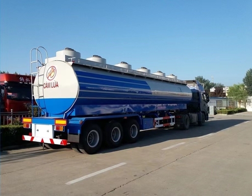 Bogie sospensione 3 assi 45000 litri serbatoio di carburante rimorchio per il mercato dello Zimbabwe