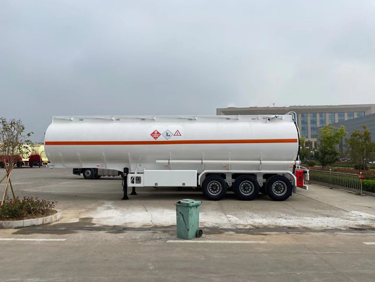 Trasporto di olio di palma d'acqua 45000 litri Serbatoio di carburante rimorchio con 2 tubi di scarico