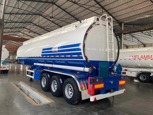 45000 litri di alluminio Fuel Tanker Semi-Retrailer 5 Compartimento in Kenya Zimbabwe 3 Asse