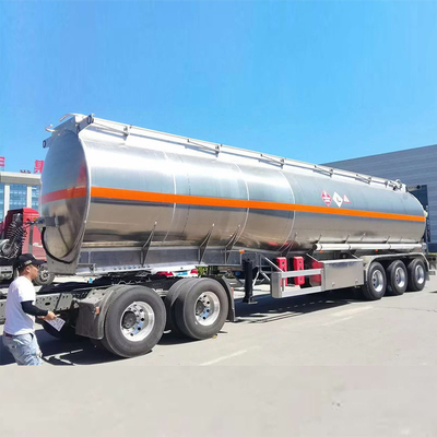 45000 litri di alluminio Fuel Tanker Semi-Retrailer 5 Compartimento in Kenya Zimbabwe 3 Asse