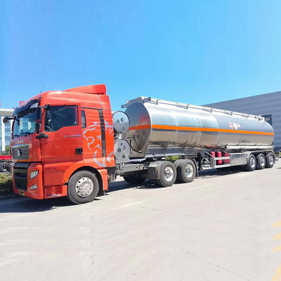 45000 litri di alluminio Fuel Tanker Semi-Retrailer 5 Compartimento in Kenya Zimbabwe 3 Asse