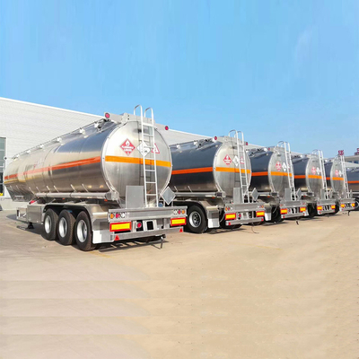 45000 litri di alluminio Fuel Tanker Semi-Retrailer 5 Compartimento in Kenya Zimbabwe 3 Asse
