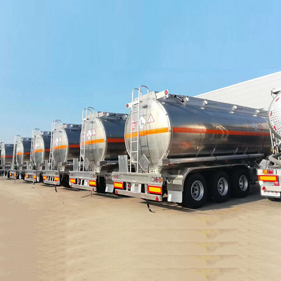 45000 litri di alluminio Fuel Tanker Semi-Retrailer 5 Compartimento in Kenya Zimbabwe 3 Asse